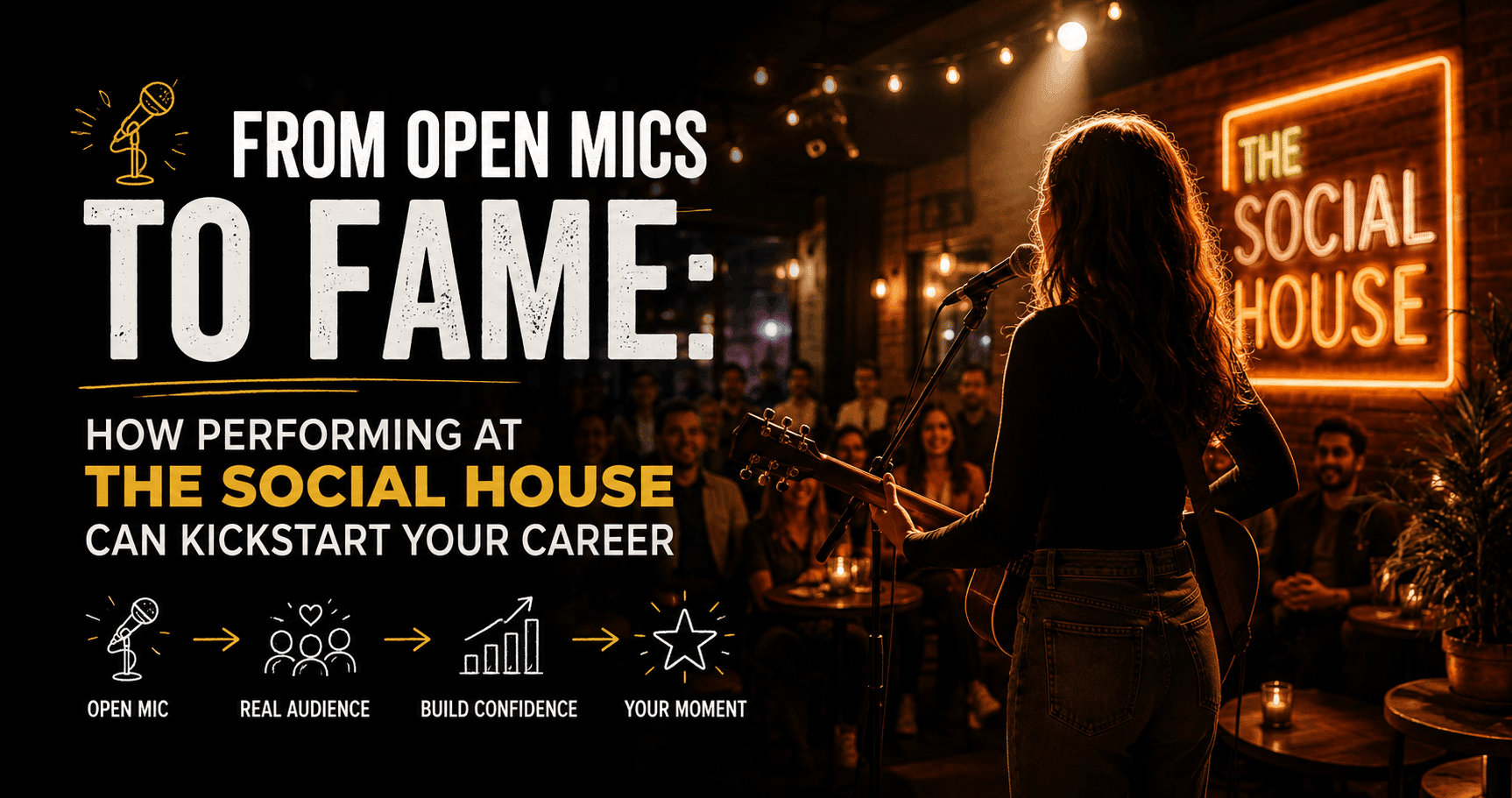 From Open Mics to Fame: How Performing at TSH Can Kickstart Your Career